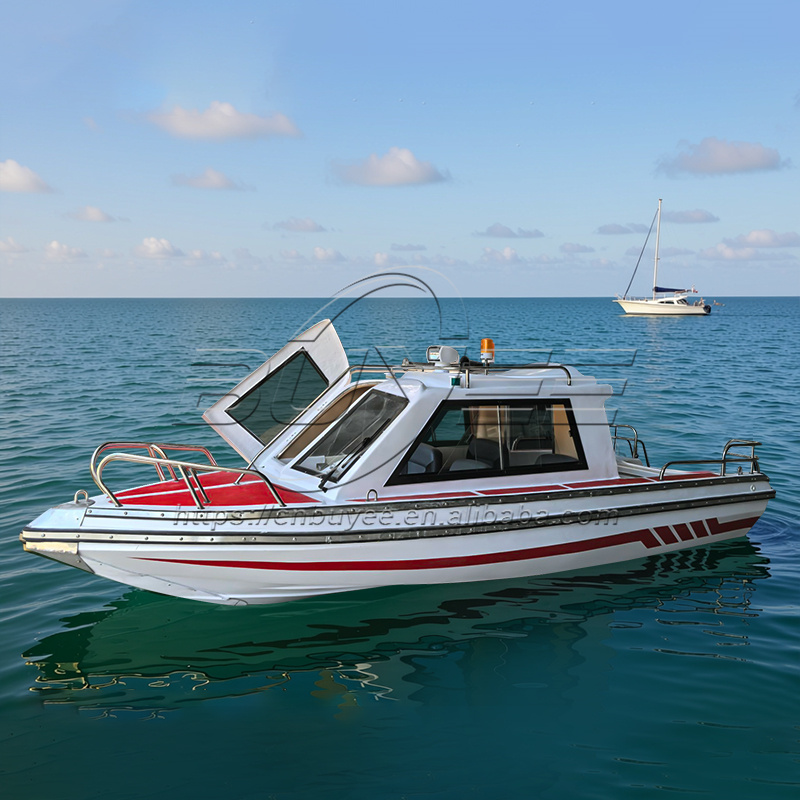 Fishing Boat Aluminum - Barca da Pesca con Cabina ad